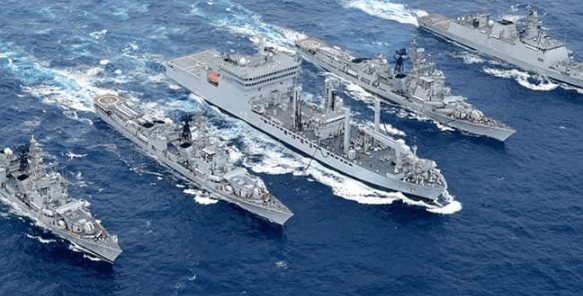 India-Philippine Maritime Exercise in the disputed South China Sea.
